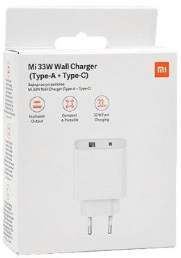 Ładowarka sieciowa Xiaomi Mi 33W Wall Charger (Type-A+Type-C)