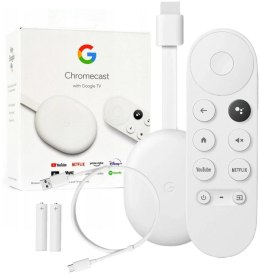 Odtwarzacz Google Chromecast 4 z Google TV