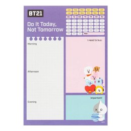 Line Friends BT21 - Planner dzienny A5