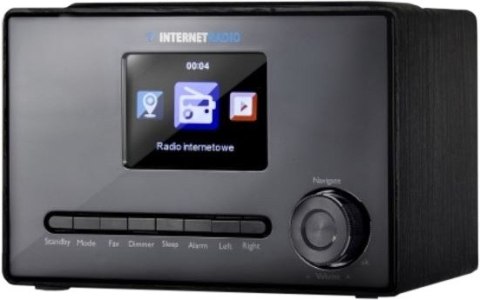 Radio internetowe X100 LCD kolor 3,2" czarne