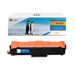 G&G kompatybilny toner z NT-PB247Y, TN247Y, yellow, 2300s, dla Brother DCP-L3510CDW, DCP-L3550CDW, HL-L3210CW,HL-L3270CDW, N