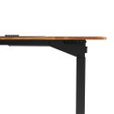 Biurko, elektycznie regulowany, brązowa płyta, 160x75 cm, 74-116 cm, UPLIFT, z podkładką pod mysz XXL, ULTRADESK