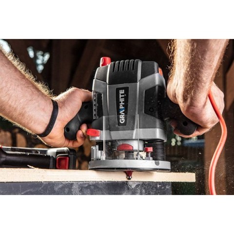 Frezarka górnowrzecionowa 59G717, przewód, 230V, 11000-28000 obr./min, Graphite