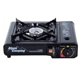 Kuchenka turystyczna camping czarny, Walizka, Alpen