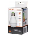 LED żarówka Virone E27, 220-240V, 7W, 825lm, 4000k, neutralna biel, 25000h, se senzorem pohybu