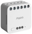 Aqara Dual Relay Module T2 | Podwójny przekaźnik | Zigbee, Apple HomeKit, Matter, Google Home, Alexa, DCM-K01