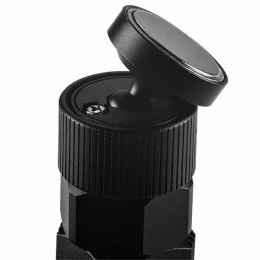 Latarka akumulatorowa, 1xLED, 1x2000 mAh, czarna, IP20, 5 funkcji, moc 3 W