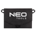 Przenośny panel solarny z ładowarką, Neo Tools, 15 W, 90-140