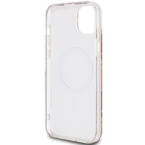 Guess GUHMP15MHGCUSTGW iPhone 15 Plus / 14 Plus 6.7" brązowy/brown hardcase IML GCube MagSafe