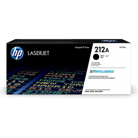 HP oryginalny toner W2120A, HP 212A, black, 5500s, HP Color LaserJet Enterprise M555dn, M555x, M554dn, O