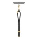UNIQ Coehl Laurel Handstrap uniwersalny sznurek do telefonu na rękę czarny/black