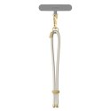 UNIQ Coehl Laurel Handstrap uniwersalny sznurek do telefonu na rękę kremowy/ivory