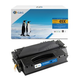 G&G kompatybilny toner z Q5949X, black, 6000s, high capacity, NT-PH5949XC, HP 49X, dla HP LaserJet 1320, 3390, 3392, N