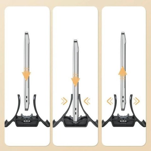 AWEI grawitacyjny stojak na laptop X32 czarny/black