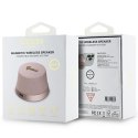 Guess głośnik Bluetooth GUWSC3ALSMP Speaker Stand różowy/pink Magnetic Script Metal