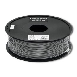 Filament Qoltec do druku 3D | PLA PRO | 1,75mm | 1kg | Silver