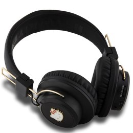 Hello Kitty słuchawki nauszne Bluetooth HKBH9KHLMK czarne/black Metal Logo