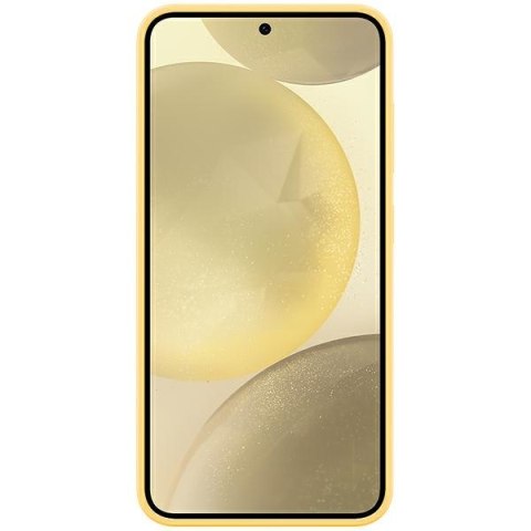 Etui Samsung EF-PS921TYEGWW S24 S921 żółty/yellow Silicone Case