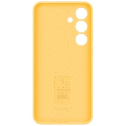 Etui Samsung EF-PS921TYEGWW S24 S921 żółty/yellow Silicone Case