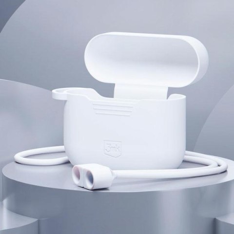 3MK Silicon Case AirPods Pro + karabińczyk