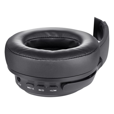 Defender FreeMotion B535, słuchawki z mikrofonem, regulacja głośności, czarna, 2.0, ANC, 40 mm przetworniki typ USB