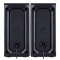 Defender głośniki STELLAR, 2.0, 6W, czarne, regulacja głośności, podświetlenie, 100Hz~20kHz