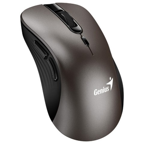 Myš bezdrátová, Genius Ergo 8100S, titanová, optická, 1600DPI