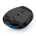 Myš bezdrátová, Genius Ergo 9000S, černo-modrá, optická, 2400DPI