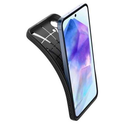 Spigen Liquid Air Sam A55 5G czarny/matte black ACS07526