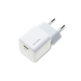 4smarts Ładowarka sieciowa + kabel MFI VoltPlug PD 30W GaN USB-C/Lightning 1,5m biała/white 451534