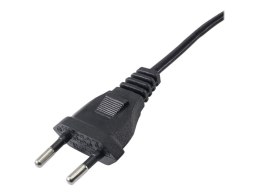 Kabel zasilający AKYGA 1x Zasilanie IEC 60320 C7 0.5m. AK-RD-04A