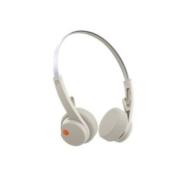 Słuchawki Bluetooth z wbudowanym mikrofonem Mondo by Defunc - Elegancki kolor Greige - Doskonałe brzmienie i wygoda - Mobilność