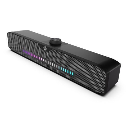 HP Soundbar DHS-4200, 6W, czarny, 3,5 mm jack (USB), podświetlenie