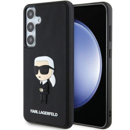 Karl Lagerfeld KLHCS24S3DRKINK S24 S921 czarny/black hardcase 3D Rubber Ikonik