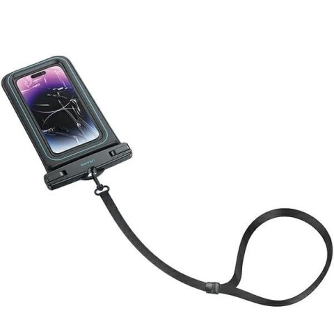 USAMS Etui wodoodporne 6.7" IP68 czarny/black FSD1301 (US-YD013)