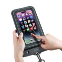 USAMS Etui wodoodporne 6.7" IP68 czarny/black FSD1301 (US-YD013)