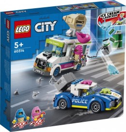 City - Policyjny pościg za furgonetką z lodami