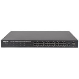 Przełącznik Intellinet Gigabit 24x 10/100/1000 RJ45 POE+ 2x SFP MANAGED