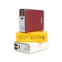 Power bank 10000 mAh Super Fast Charging USB-C PD 20W + 2x USB-A QC3.0 22.5W Czerwony