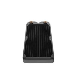 Chłodzenie wodne Pacific C240 slim radiator (240mm, 2x G 1/4, miedź) czarne