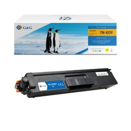 G&G kompatybilny toner z Brother TN423Y, NT-CB423Y, yellow, 4000s