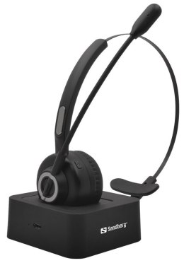 Słuchawki bezprzewodowe SANDBERG Office Pro (Czarny)
