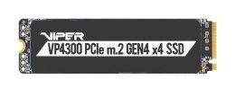 Dysk SSD PATRIOT VP4300-2TBM28H Viper (M.2 2280″ /2 TB /PCI Express 4.0 x4 (NVMe) /7400MB/s /6800MB/s)
