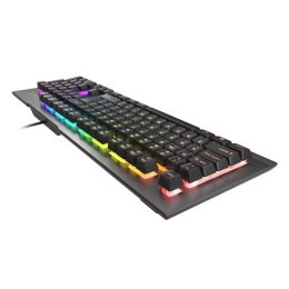 Genesis | Rhod 500 | Gaming keyboard | RGB LED light | US | Silver/Black | Wired | m