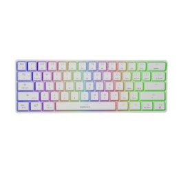 Genesis | THOR 660 RGB | Mechanical Gaming Keyboard | RGB LED light | US | White | Wireless | Bluetooth | USB Type-C | 588 g | G