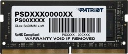 Pamięć PATRIOT (SODIMM\DDR4\8 GB\2133MHz\15 CL\Single)