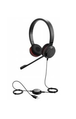 Słuchawki z mikrofonem JABRA Evolve 30 II Stereo Czarny