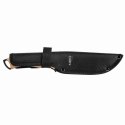 Neo Tools Nóż typu full tang, nerezová ocel, 250mm, 145mm, nylonowe etui, waga 210 g