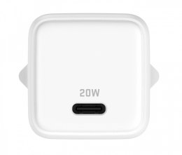 Ładowarka sieciowa USB C 20W 3A Power Delivery 3.0 QC 3.0 Biała
