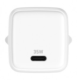 Ładowarka sieciowa USB C 35W 3A Power delivery 3.0 QC 3.0 Biała